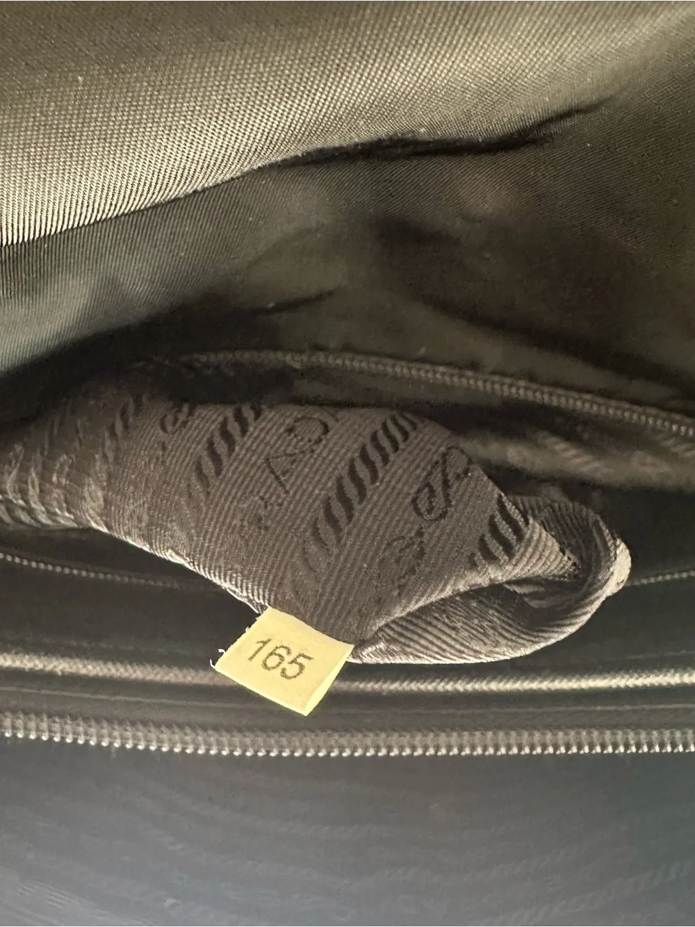 Prada Tessuto Nylon Messenger Laptop Bag unisex crossbody black silver buckle